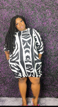 Load image into Gallery viewer, Nada&#39;s Zebra Bubble Dress
