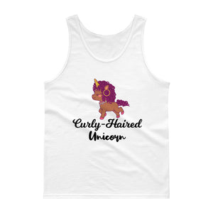 Curly Haired Unicorn Tank