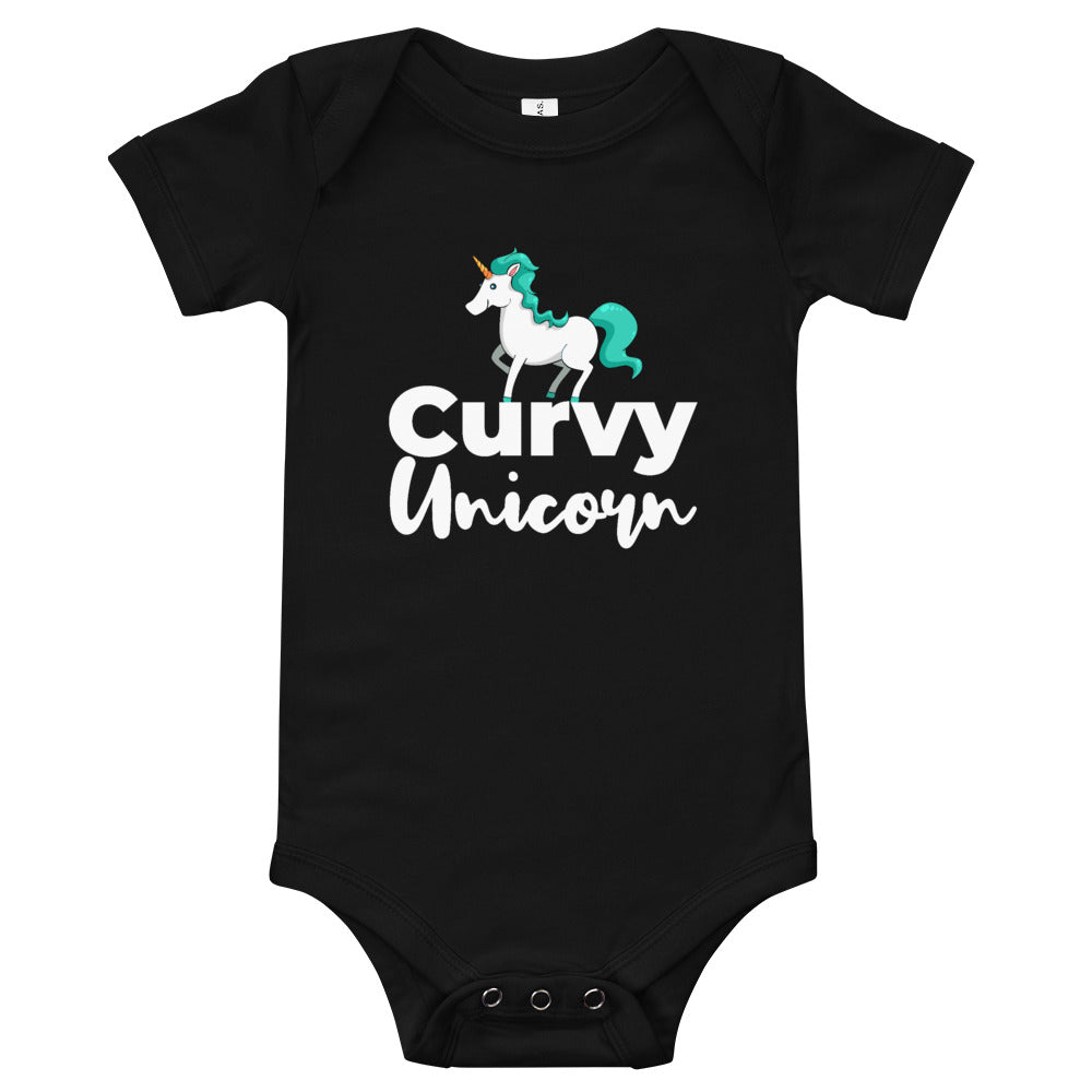 Curvy Unicorn Onesie T-Shirt